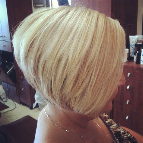 a line bob pictures|blonde a line bobs.